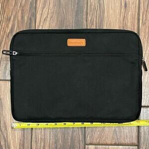 Inateck Laptop Sleeve 14”x10” Black with Front‎ Pocket